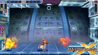 Mega Man Maverick Hunter X Boss (Chill Penguin) Gameplay
