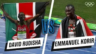 Kenya's past & present 🇰🇪 David Rudisha 🆚 Emmanuel Korir - 800m | Head-to-head