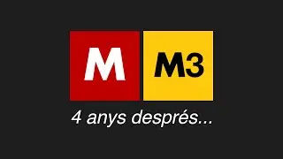 | Timelapse 2023 | Recorregut de la M3 del Metro | MetroCub | MónCUB |