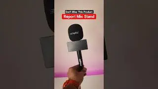 Unboxing Of Reporting Mic Stand | Best Microphone For YouTube | Digitek Handheld Mic Adapter
