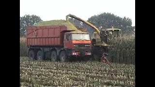 Ma&iuml;s 2005 Loonbedrijf Koolen met o.a.Ginaf F490 8x8,Ginaf 6x6,New Holland fx58 Case IH mx ,Daf 95