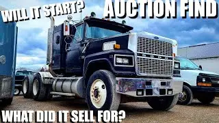 I Found An Old Ford LTL 9000 At An Auction, So I Had To Take A Look At It!