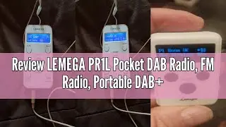 Review LEMEGA PR1L Pocket DAB Radio, FM Radio, Portable DAB+ Radio, Headphone Included, Rechargeable