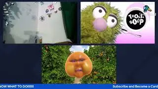 Cardiff Electric removes the potato filter to reveal his true identity.