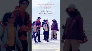 Jerryontop movie shooting time anmol kc ,jassita gurung & kedhar (magne)#jerryontop #anmolkc #akc❤️