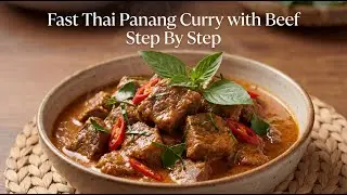 Fast Thai Panang Curry with Beef Cooking Guide Step By Step