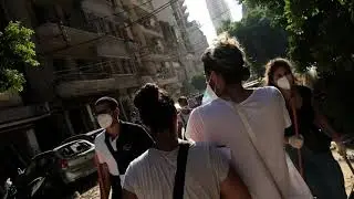Beirut Port Explosion 4 August 2020 Gemmayze and Mar Mikhael