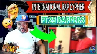 International Rap Cypher Ft  25 Rappers - Producer Reaction