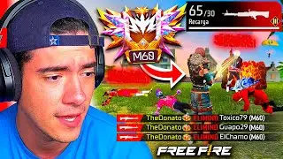 LLEGARE AL TOP 1 CON LA M60 SI SIGO ASI EN FREE FIRE - TheDonato Live