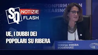 UE, I DUBBI DEI POPOLARI SU RIBERA - Notizie Flash del 13/11/2024