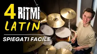 4 RITMI LATIN in 4 minuti | Bossa Nova Mambo Rumba Cumbia | TUTORIAL + Spartiti PDF