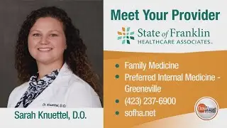 Meet Your Provider: Dr. Sarah Knuettel