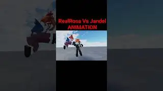 RealRosa Vs Jandel ANIMATION #roblox #robloxanimation #robloxmemes #robloxshorts #robloxfight