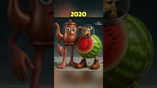 Brainrot Memes 2020 vs 2025 #shorts