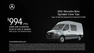 Mercedes-Benz Sprinter Crew Van 01/16/2026 6773271