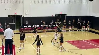 09/15/2025 JV Volleyball: Freshman year. @ Newfield. Kali Setting