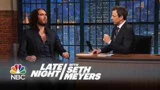 Russell Brand Thinks Voting is Pointless - Late Night with Seth Meyers