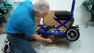 Triaxe Cruze Unboxing of Folding Scooter