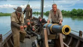 Raiders Attacked The Old Fisherman's Boat...BUT That Navy Gunner Had A Cannon Waiting Below