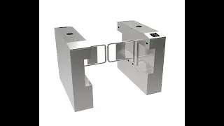 Automatic Pedestrian Security School Swing Barrier Gate Turnstile Supplier--Zento