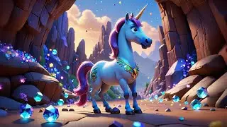 The Unicorn Who Found a Crystal Cave + More Nursery Rhymes & Kids Songs