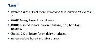 Lean Protein, Meal Priority