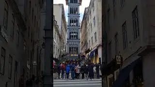 Elevador de Santa Justa#travel#viral#shortvideo#europe