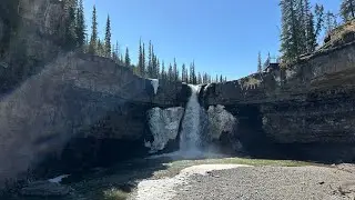 Crescent Falls (clearwater, ab, ca.)