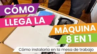 Unboxing Completo 8 en 1 Color Sublime 💥| &iquest;Qu&eacute; trae y c&oacute;mo instalar tu m&aacute;quina sublimadora? ✅💪🏻