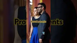 ICONIC PARENTS, GRACEFUL DAUGHTER #shorts #bollywood  #ajaydevgan #kajol