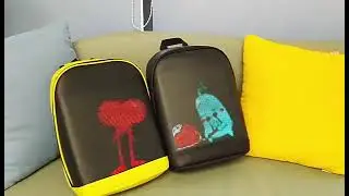 CRELANDER Smart LED Backpack | 6th Gen Waterproof Dynamic Display Bag | DIY Advertising Backpack