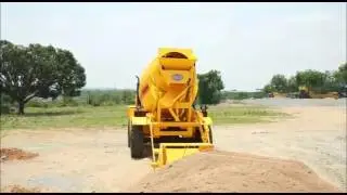 Civimec - MCM 2 cu m | Self loading mobile concrete Mixer | SLCM 2