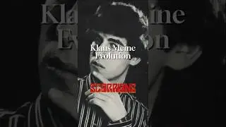 The Evolution of Klaus Meine #scorpions