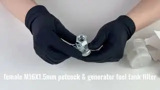 AYMK024 OEM 22mm Generator Fuel Shut Off Valve with Filter | Reliable Fuel Petcock Replacement