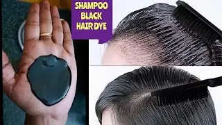 Natural hair Dye||Only 2 Ingredients ||GreyHair /Hair dye just in one hour #hair #dye #beauty #tips