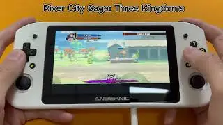 ANBERNIC WIN600 runs Steam：River City Saga: Three Kingdoms