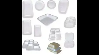 ps foam box machine/eps foam food container making machin/ps foam take away box packing machine@shot