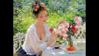 Visual Poem | Late Spring&ndash; Claude Monet Style [art, relax, peace, beauty,love, visual, poem]