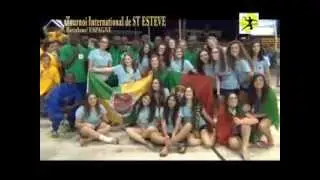 fegahand, la c&eacute;r&eacute;monie d'ouverture du Tournoi International de Saint ESTEVE (2014)