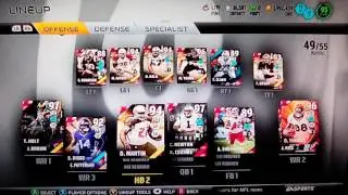 GIVEAWAY ANNOUNCED!! Mut 16 Lineup Update with New and Improved Squad! Madden 16 Ultimate Team