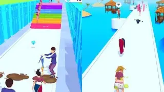 Makeover Run 👸👄 NEW BIG UPDATE! All Levels Gameplay | Satisfying GamePlay