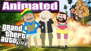 GTA 5 ANIMATED Funny Moments | A Man and His Generator | SnakeFistExplosion Animated Short