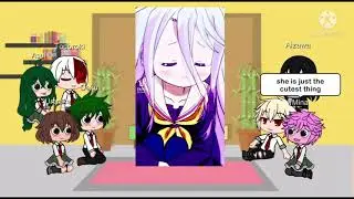 MHA react to Eri’s Future as Shiro (No Game No Life)