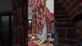 The Mexican butcher shop you never knew you needed🥩#food #travel #mexico #meat #butcher #shortsfeed