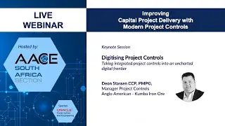 AACE ZA Webinar: Digitising Project Controls