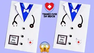Doctor's Day Greeting Card | Thank You Card for Doctor | Happy Doctors Day Card 2025 /Cardmaking