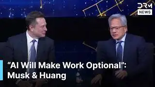 Jensen Huang, Elon Musk Reveal How AI Will Transform Work-Life at US-Saudi Investment Forum | AI1G