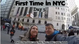First Time in NYC - Day 5 - Electro Harmonix, Ferry Rides, Little Italy, Casey Neistat