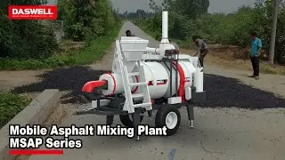 Daswell Mobile Asphalt Mixing Plant MSAP Series