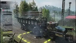 SnowRunner PS4 MOD Kolob 74941-ZZ  Carry a large amount of logs